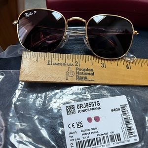 CHILDREN’S Ray Ban NWT & case -violet